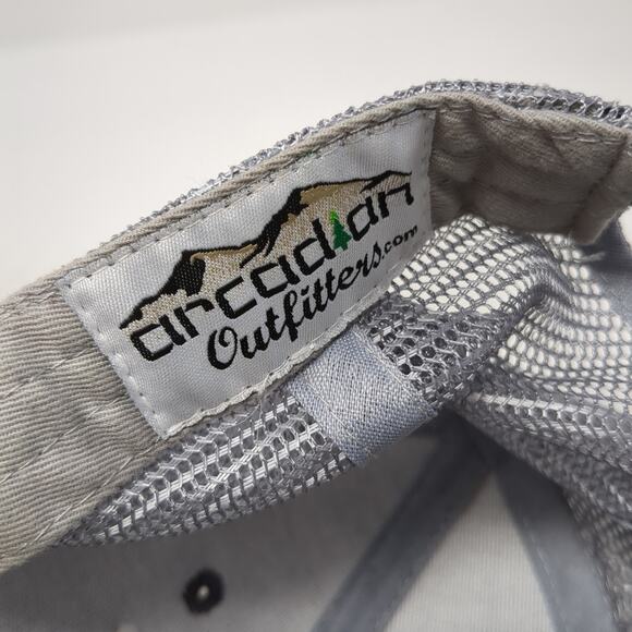 Idaho Patch Snapback Trucker Hat Multi One Size Mesh Back Arcadian Outfitters - Picture 9 of 10